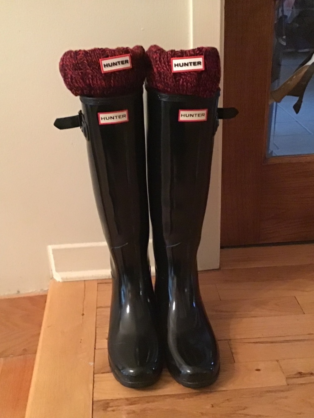 Hunter rain boots
